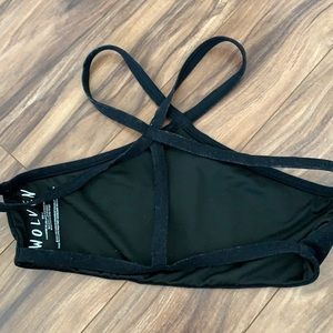 Wolven Onyx Pyramid Bra